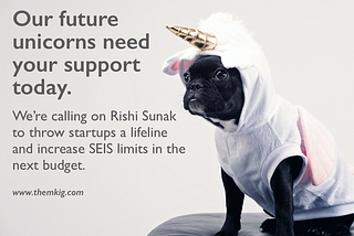 We’re Calling for Rishi Sunak to Support Our Startups and Raise the SEIS Limit