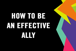 How to be an ally online — Twitter Spaces