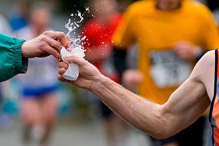 A “cross country” marathon during COVID-19 lock down