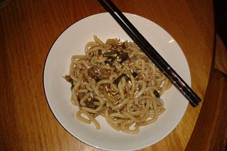 My Udon Noodles.