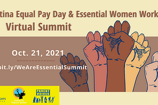Take Action for Latina Equal Pay Day: Essential Women Workers Virtual Summit