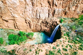 Havasupi Falls. The turquoise gem in Arizona and how to get there.