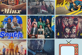 A collage of television show posters