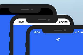 iOS — Status bar colour (light / dark)