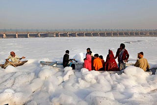 Pollution Has Taken Over River Yamuna