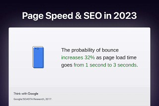 Page Speed & SEO in 2023 Novatura