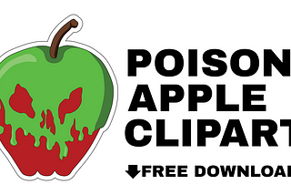 Poison Apple Clipart