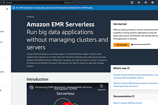 Run PySpark Jobs on EMR Serverless in 10 minutes