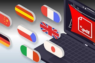 How to translate a pdf file to English from any language