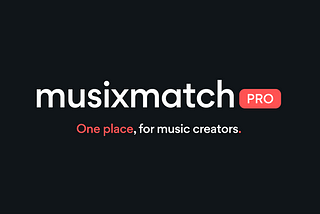 Introducing Musixmatch Pro