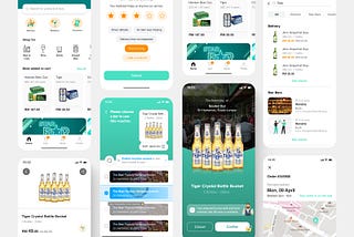 HEINEKEN to be savored at home & at the bar — Drink delivery app & reward programe design