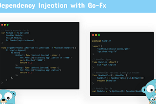 Dependency Injection with Go-Fx