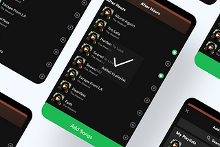 Spotify Redesign: Making Playlist Curation Seamless