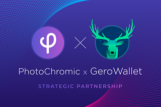 PhotoChromic Partners with GeroWallet