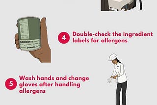 Which Step Would Prevent Cross Contact When Preparing An Allergen-Free Meal?