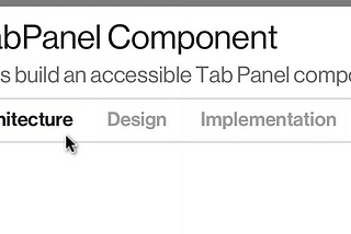 Build a Tab Panel component with React & Typescript