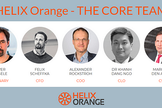 Who is HELIX Orange — The Core Team