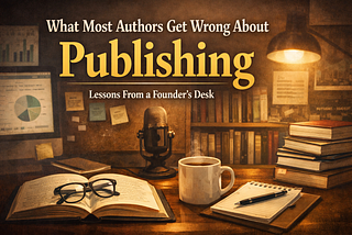 What most authors get wrong about publishing a book.