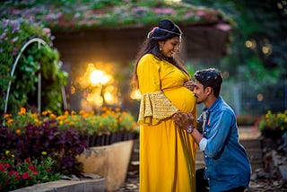 Chinmayee + Sagar Maternity Photoshoot