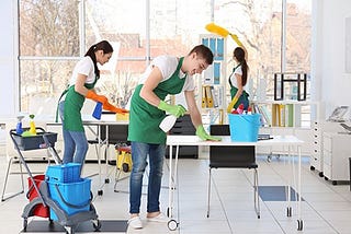 Cleaning of the Premise can Increase the Collective output of the Teams