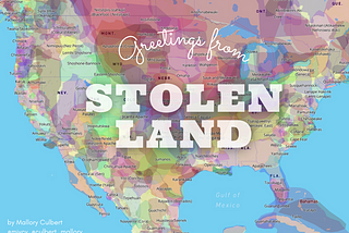 Greetings from Stolen Land