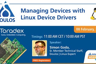 Webinar: Managing Devices with Linux Device Drivers