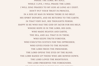 Psalms 146 commentary