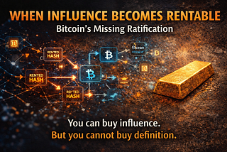 Why People Quietly Leave Bitcoin (Part 3): When Influence Becomes Rentable