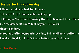 Circadian Rhythm