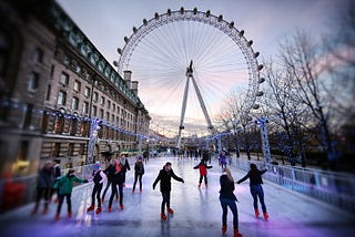 Best Skate Places in London/Enjoy your cold excited moment