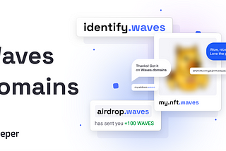 Waves Domains: decentralized naming service