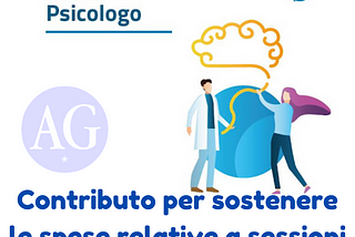 Bonus psicologo — Contributo per sostenere le spese relative a sessioni di psicoterapia