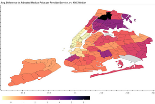 An Interactive Look at Healthcare Price Disparities in NYC