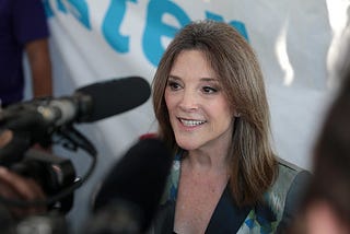 Marianne Williamson is a Democratic Presidential candidate.