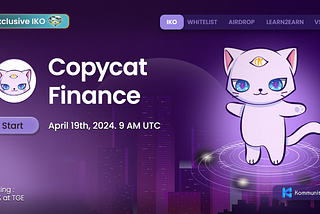 KOM X Copycat Finance — Exclusive IKO Detail