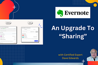 Evernote Updates “Sharing” Feature