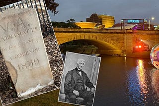 The 185-year-old boundary stones scattered across Parramatta