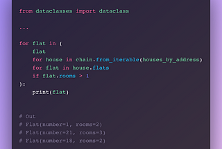 😡 Reduce the number of nested loops in Python code