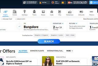 Heuristic Evaluation on #MakeMyTrip