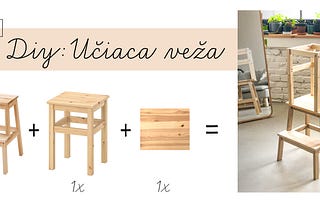 IKEA hack – Učiaca veža hotová za pár minút