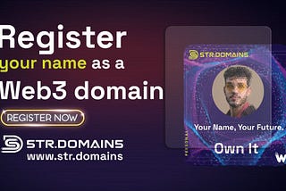 The Future of the Web with STR Domains — Your Digital Identity, Verified and Secure