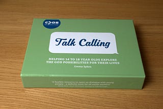 Exploring Vocation with Young People: Talk Calling From CPAS