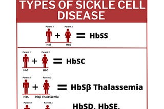 TYPES OF SICKLE CELL 
Sickle cell disease (SCD) is a group of inherited blood disorders…