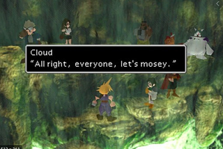 Lines I missed in the Final Fantasy 7 Remake.