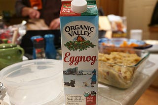 Organic Valley Eggnog Review