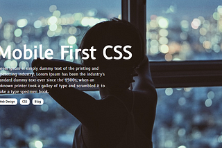 Mobile-First CSS Approach