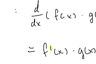 Differentiation Rules (Precalc)