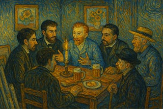 Vincent van Gogh — might he have been the first service designer to envision a “shared art service…