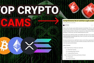 Crypto Scams 2023 — Complete Guide to Prevent & Know More