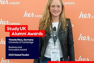 Study UK Alumni Awards Global Finalist 2023